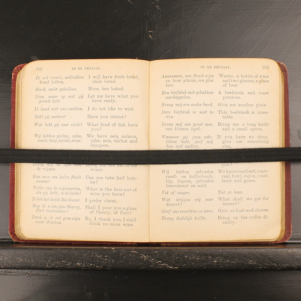 Help U Zelf op Reis met Engelsch – Antieke Londen Reisgids ca. 1912 Den Haag