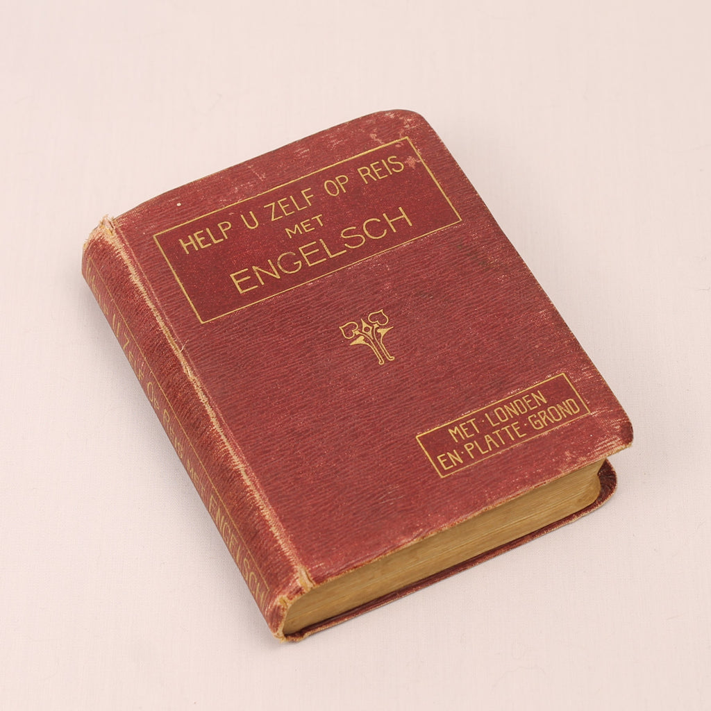 Help U Zelf op Reis met Engelsch – Antieke Londen Reisgids ca. 1912 Den Haag