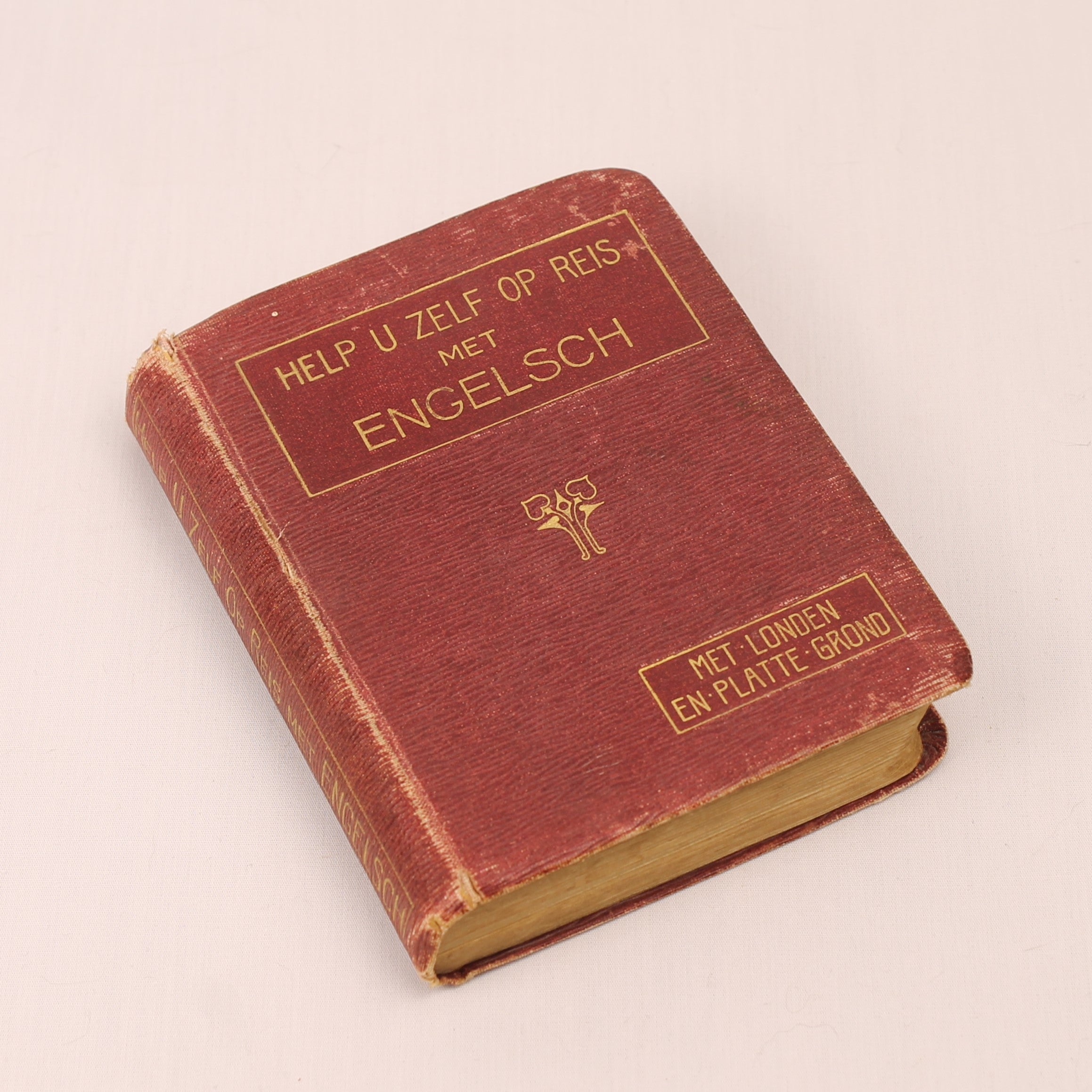 Help U Zelf op Reis met Engelsch – Antieke Londen Reisgids ca. 1912 Den Haag