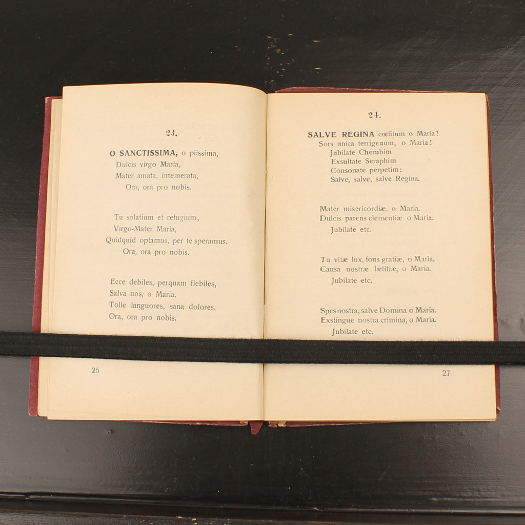 Katholiek Devotieboekje 1914 - Rotterdam Ignatiuskerk - Latijnse Liederen en Psalmen