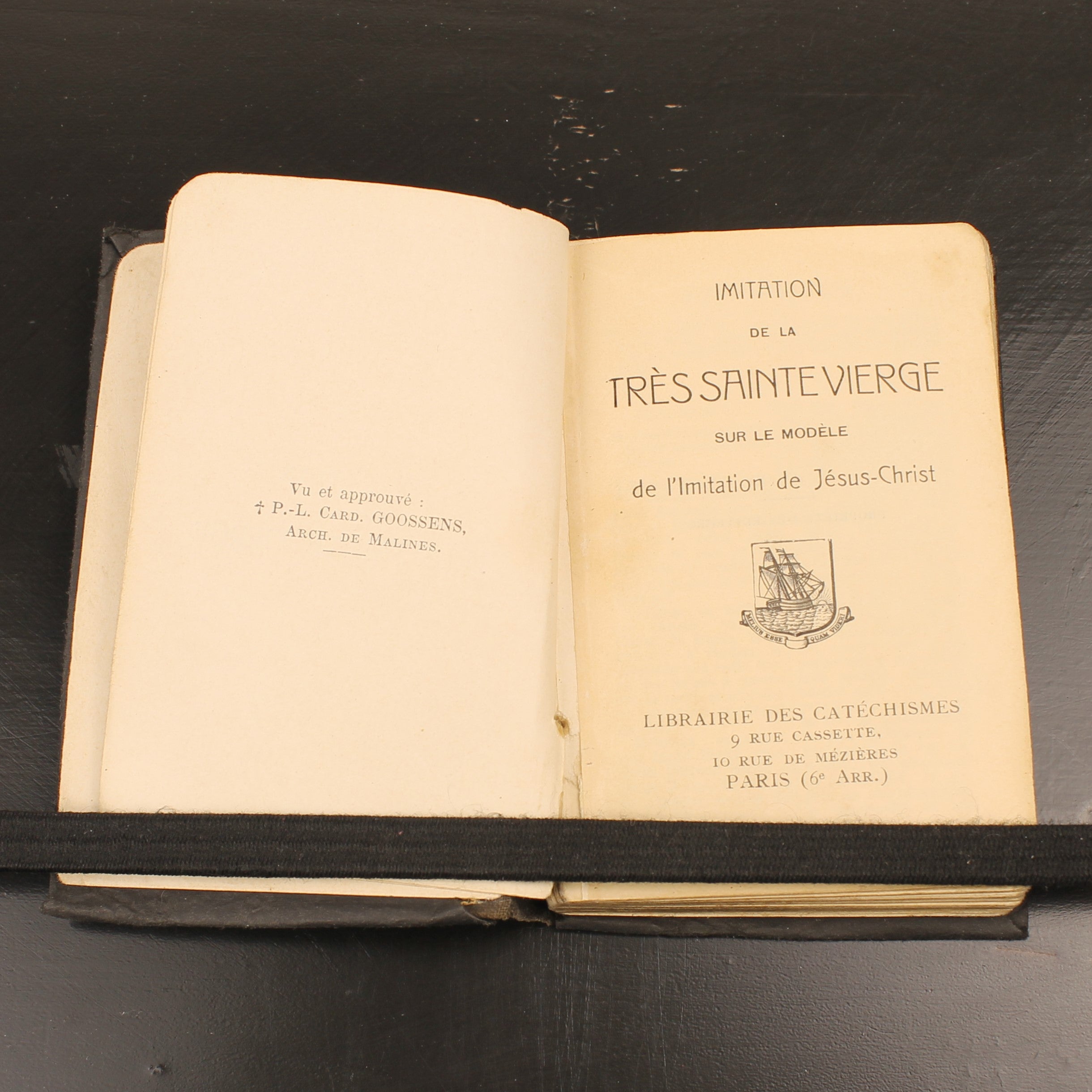 Frans Devotieboekje – Imitation de la Très Sainte Vierge – Goudsnede – ca. 1900