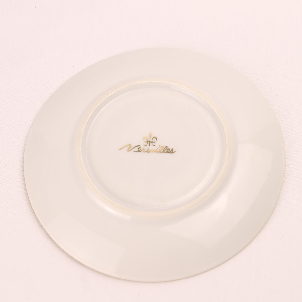 Porseleinen Schoteltje “Versailles” met Gouddecor en Romantische Scène Ø11,5 cm
