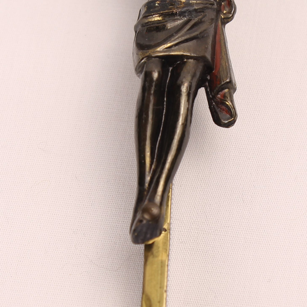 Crucifix Wandkruis Messing en Corpus ca. 1950
