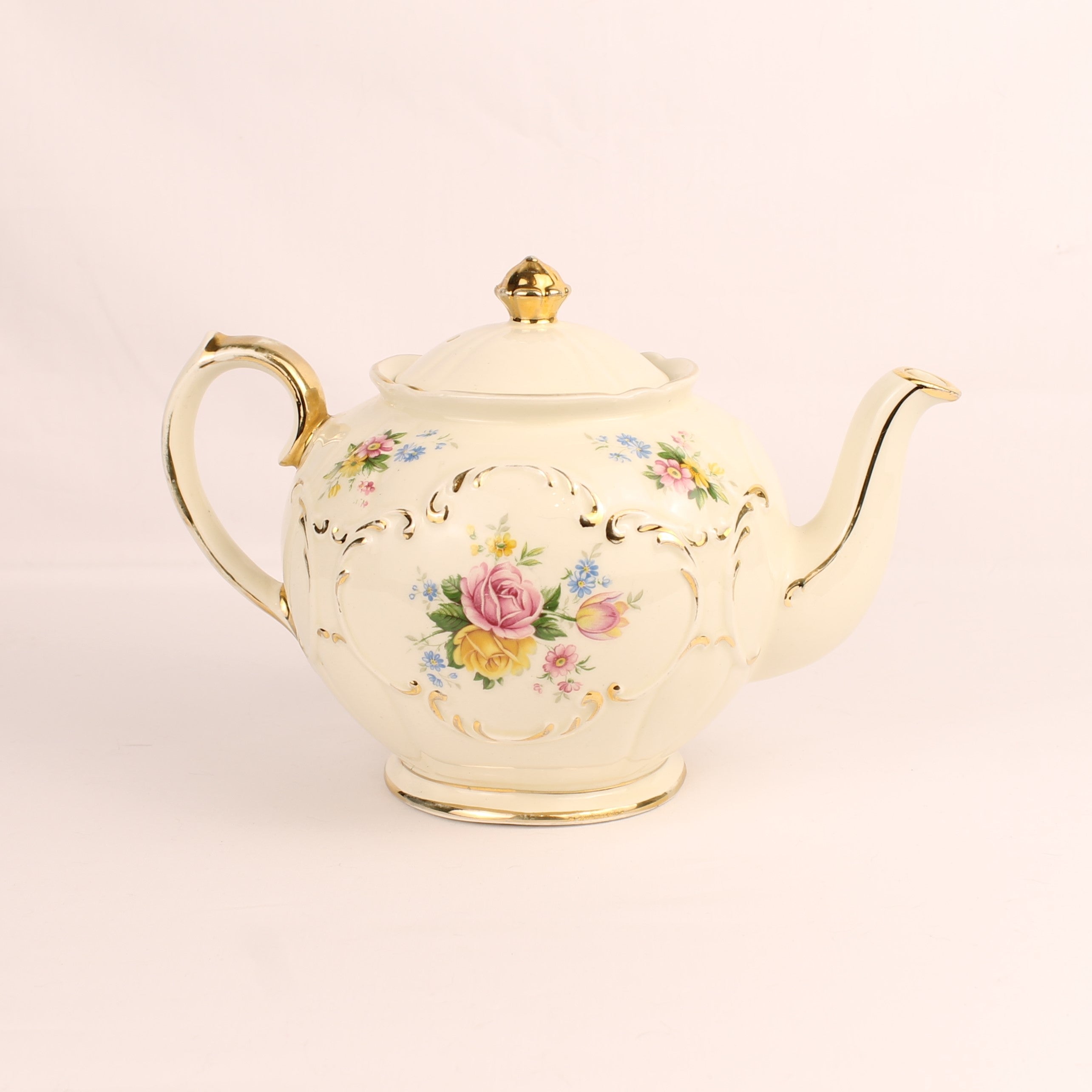 Sadler Theepot - Engeland - Vintage Bloemen Decor