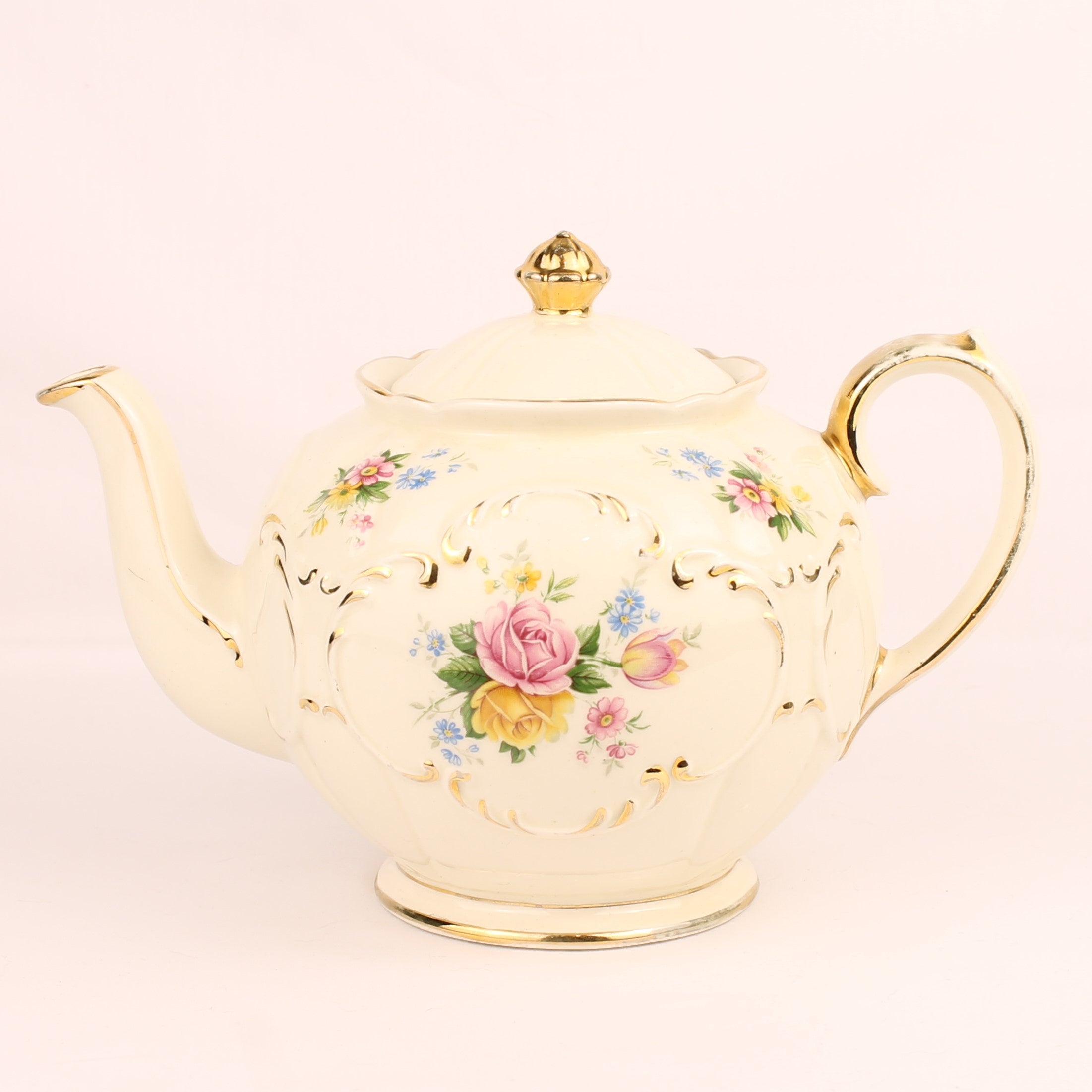 Sadler Theepot - Engeland - Vintage Bloemen Decor