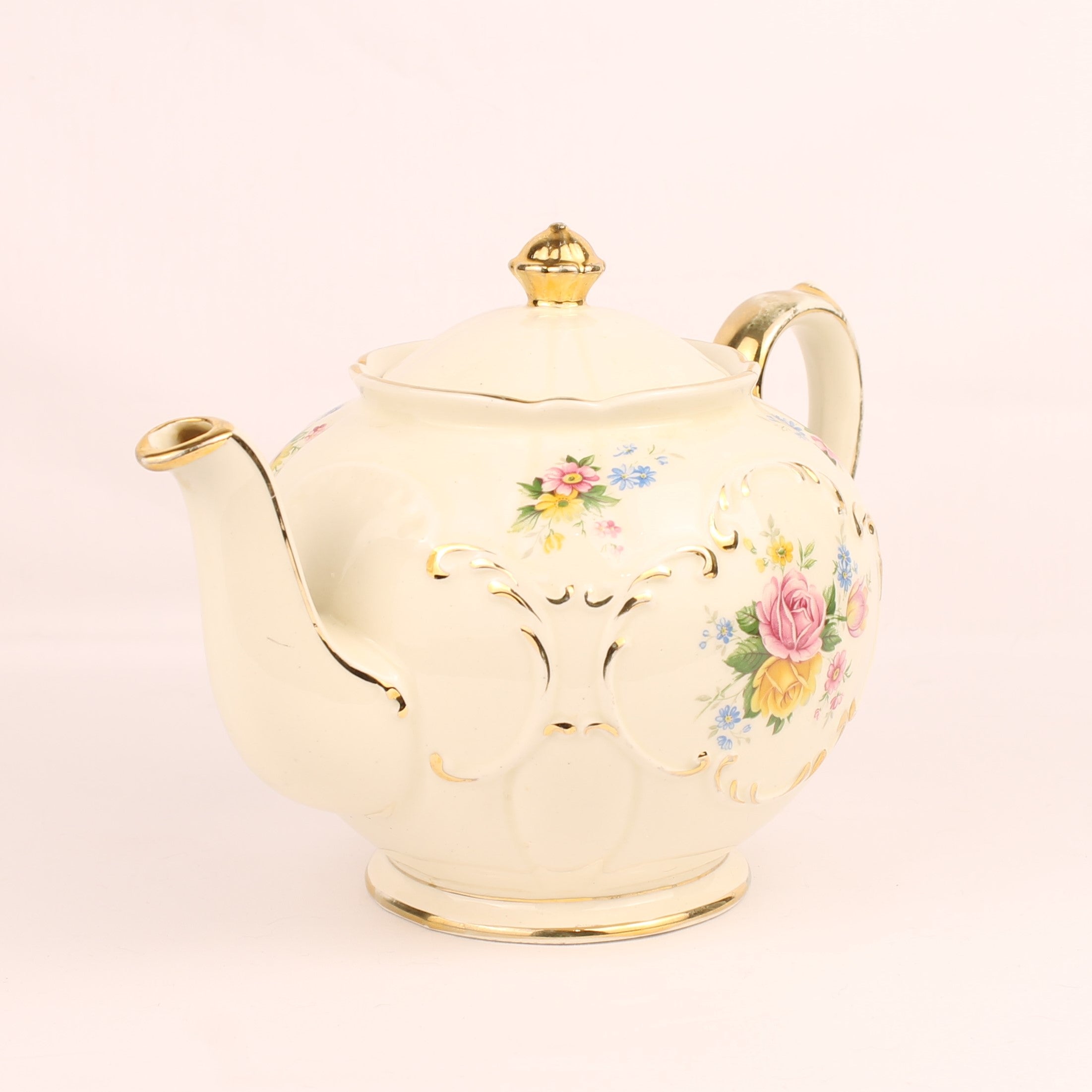 Sadler Theepot - Engeland - Vintage Bloemen Decor
