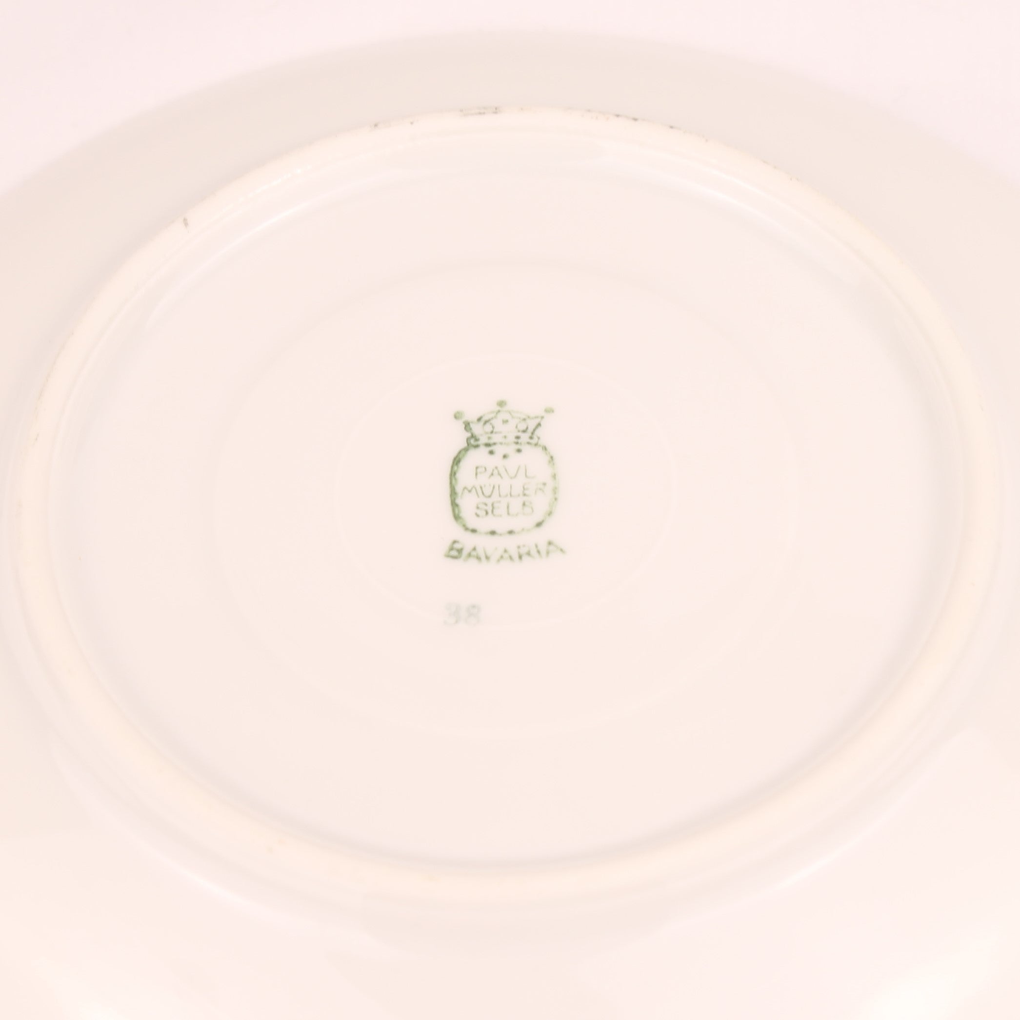 Paul Müller Selb - Bavaria Schoteltje - Interbellum Porselein - 14,5 cm