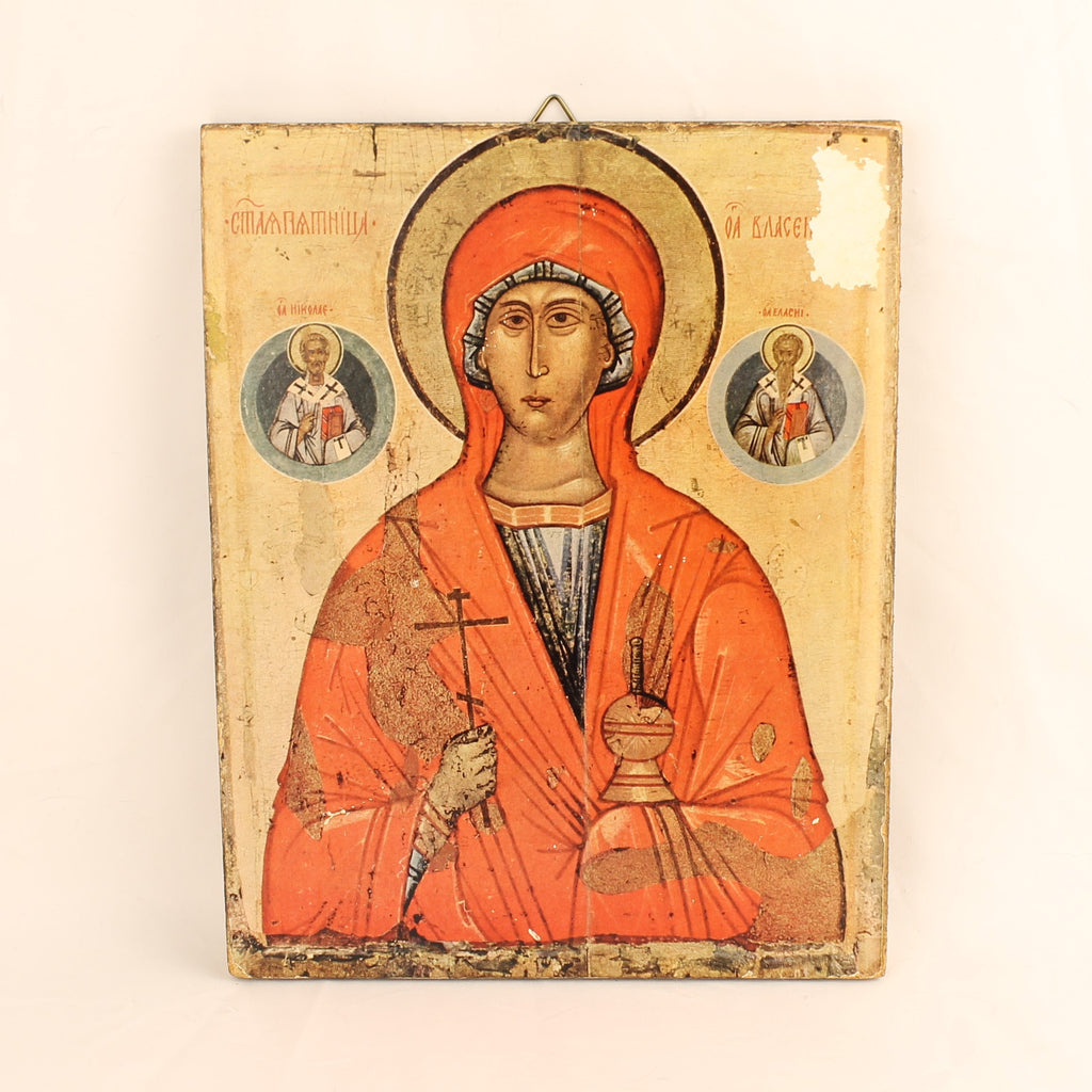 Orthodoxe Icoon van Maria – Russisch Armeense Stijl – Religieuze Wanddecoratie