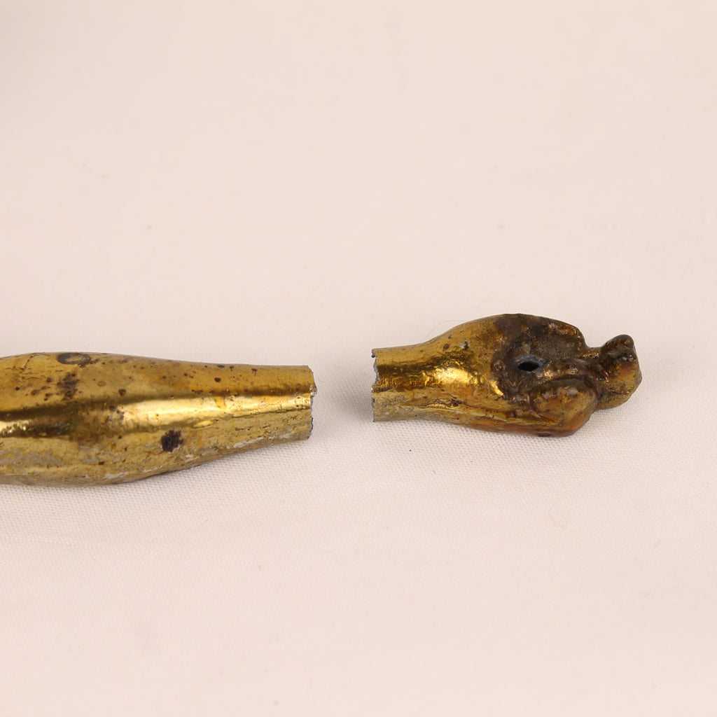 Crucifix met Verguld Corpus ca. 1900-1930 – Origineel Kruis – Doorleefd Karakter