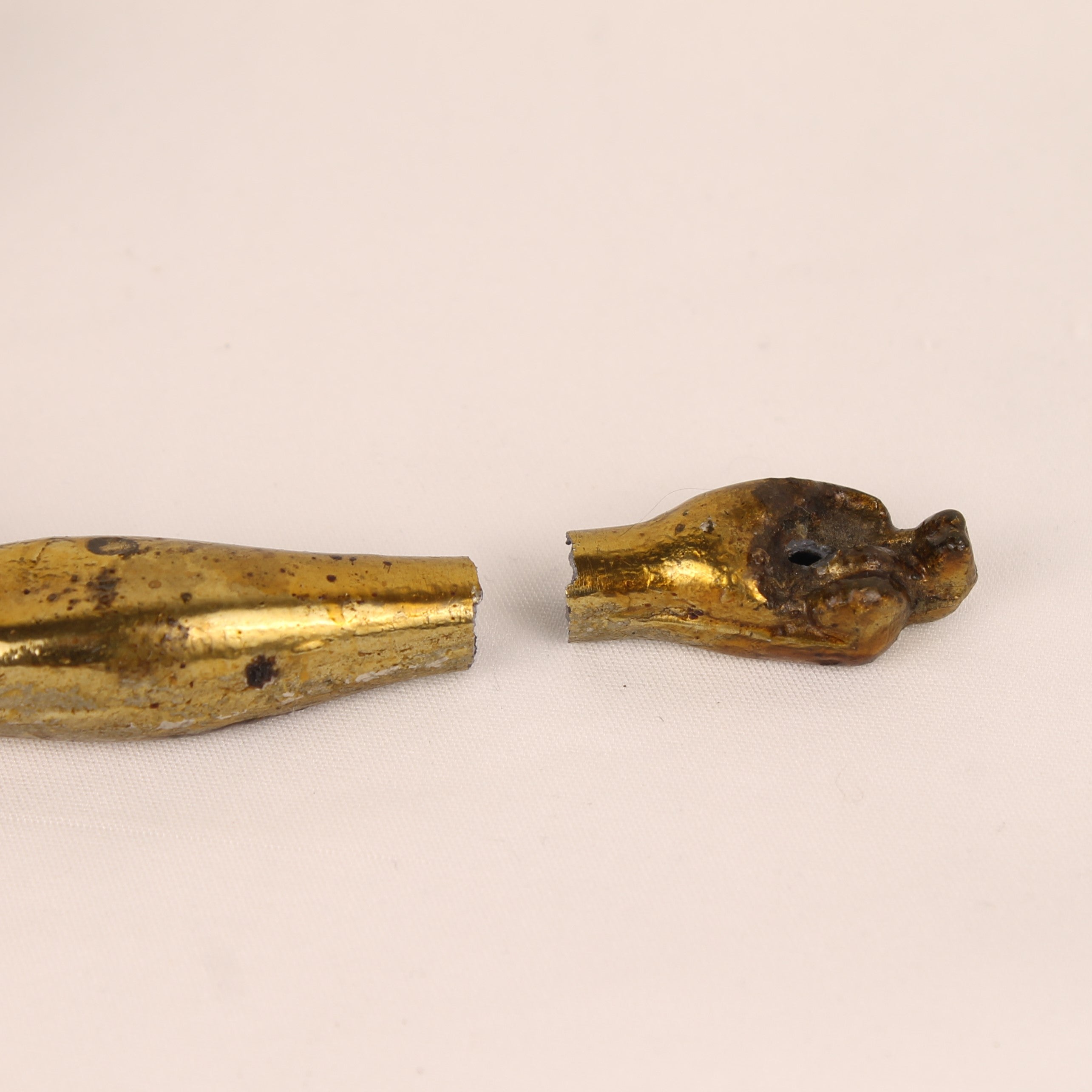 Crucifix met Verguld Corpus ca. 1900-1930 – Origineel Kruis – Doorleefd Karakter