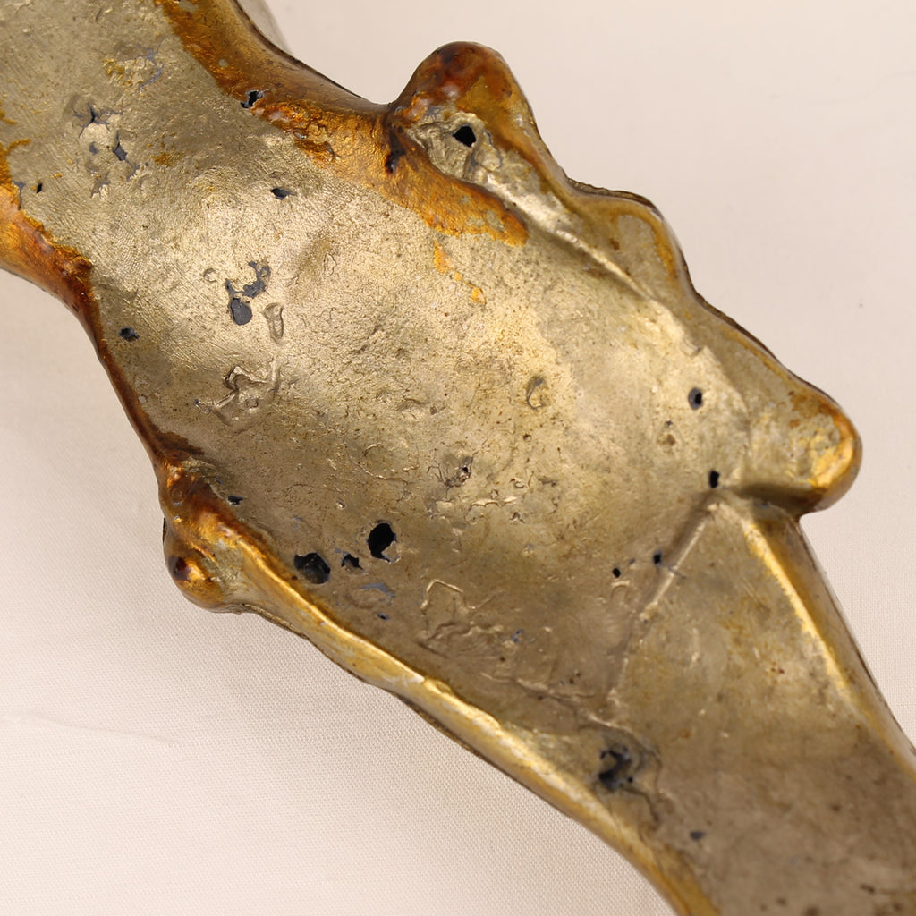 Crucifix met Verguld Corpus ca. 1900-1930 – Origineel Kruis – Doorleefd Karakter