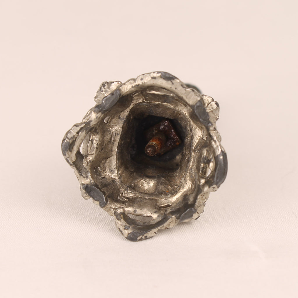 St. Antoine Beeldje op Sierlijke Voet - Metaal Devotioneel Object