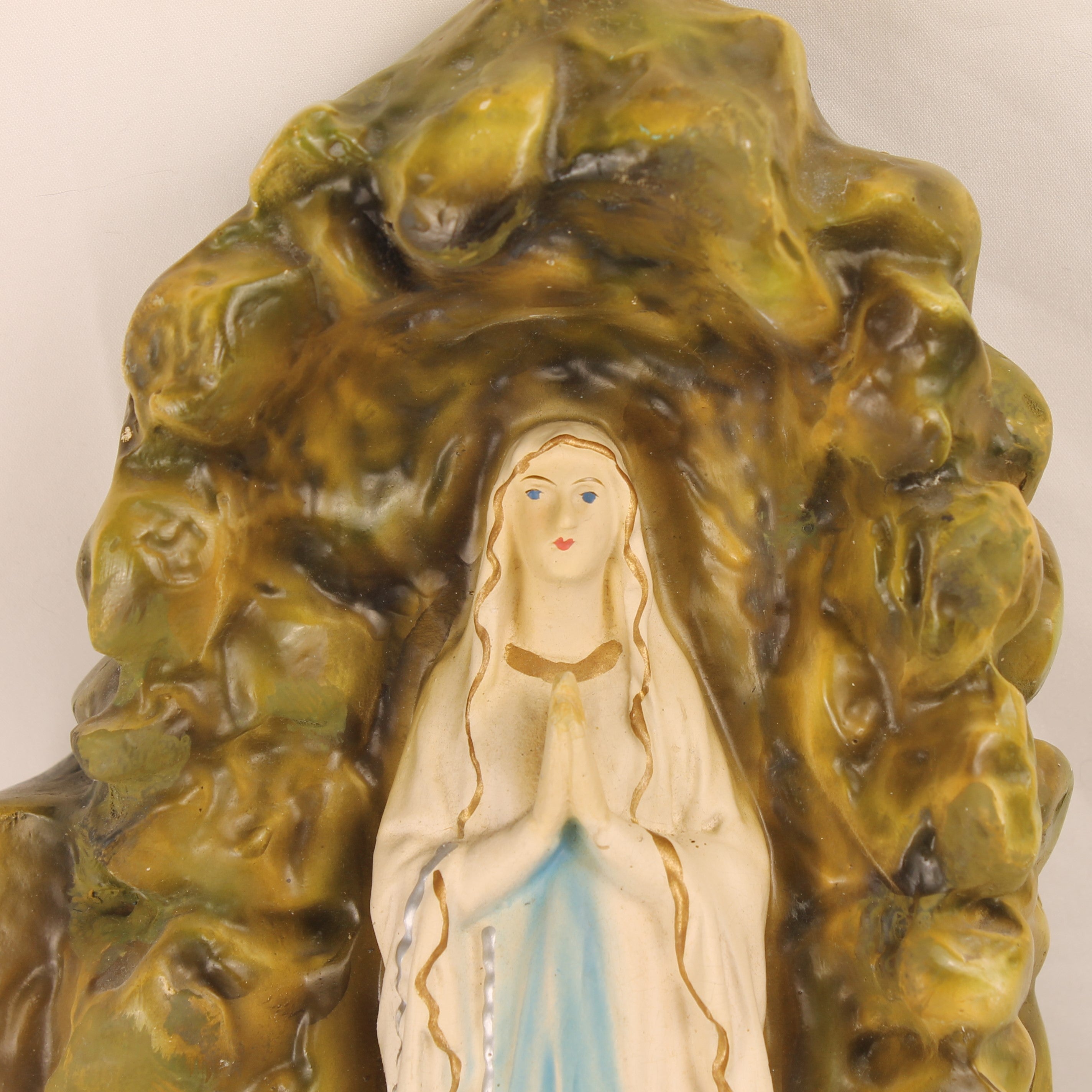 Lourdes Grot met Maria en Bernadette – Groot Religieus Beeld ca. 35 cm