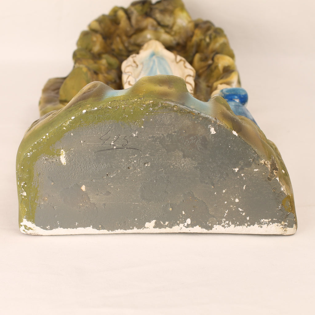 Lourdes Grot met Maria en Bernadette – Groot Religieus Beeld ca. 35 cm