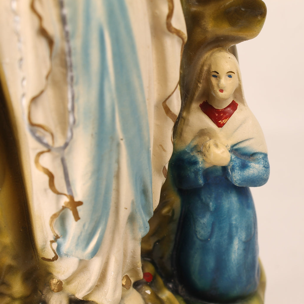 Lourdes Grot met Maria en Bernadette – Groot Religieus Beeld ca. 35 cm
