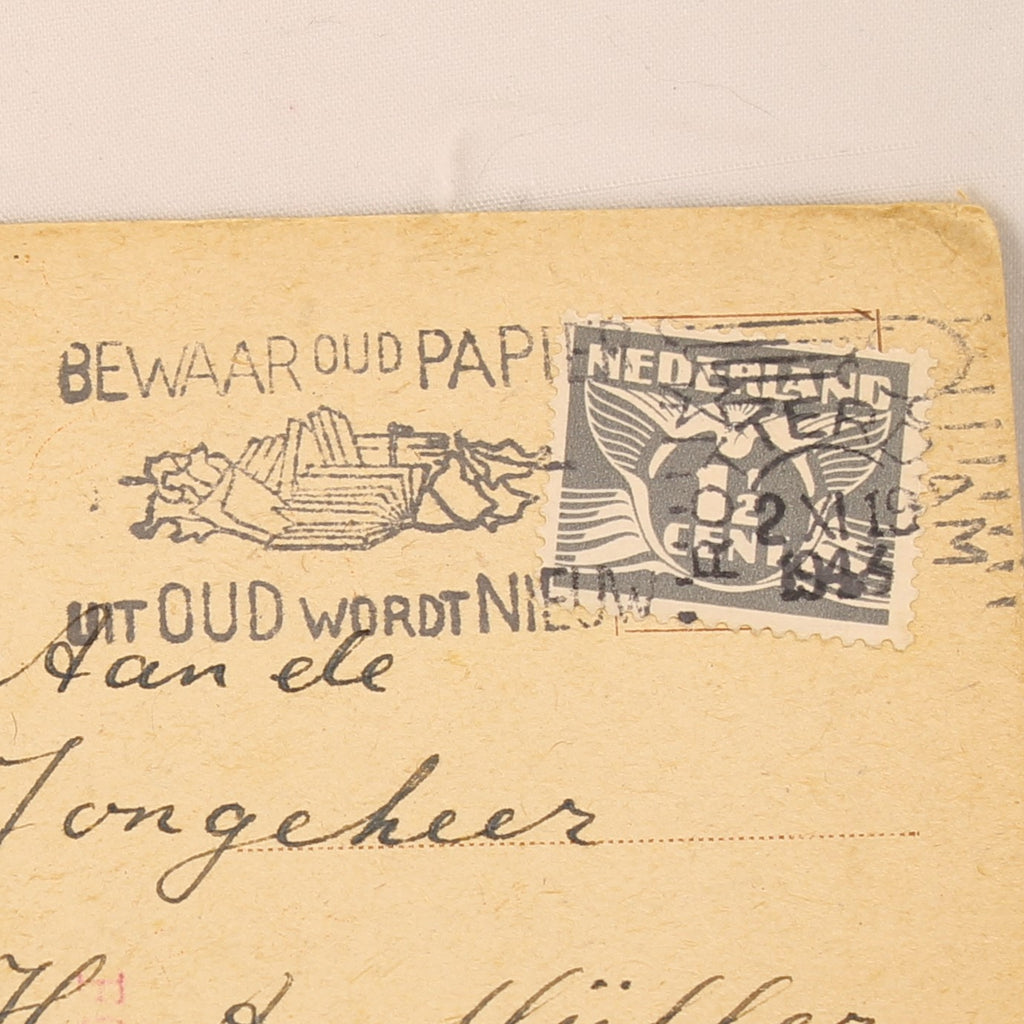 Set van 4 Ansichtkaarten uit 1943 - WO2 Rotterdam - Kinderillustraties