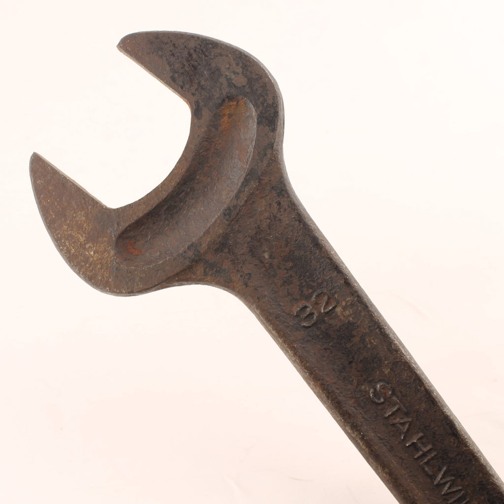 Stahlwille Steeksleutel 30/32 mm – Made in Germany - Vintage Industrieel Gereedschap