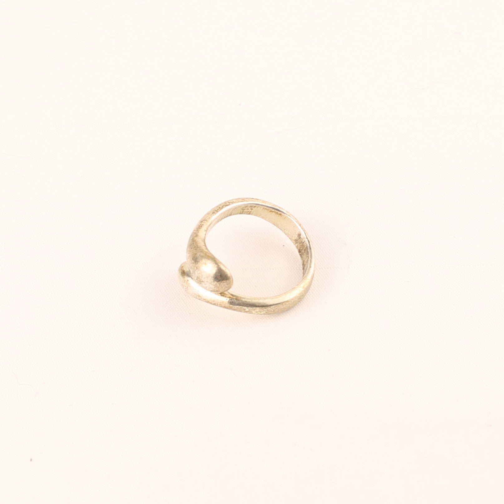 Zilveren Ring – Vintage Organisch Design Verstelbaar [925]