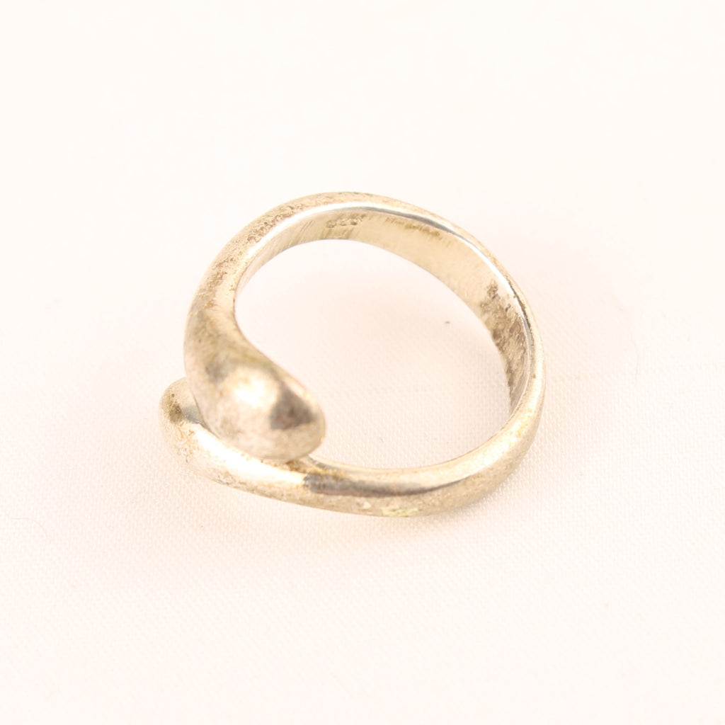 Zilveren Ring – Vintage Organisch Design Verstelbaar [925]