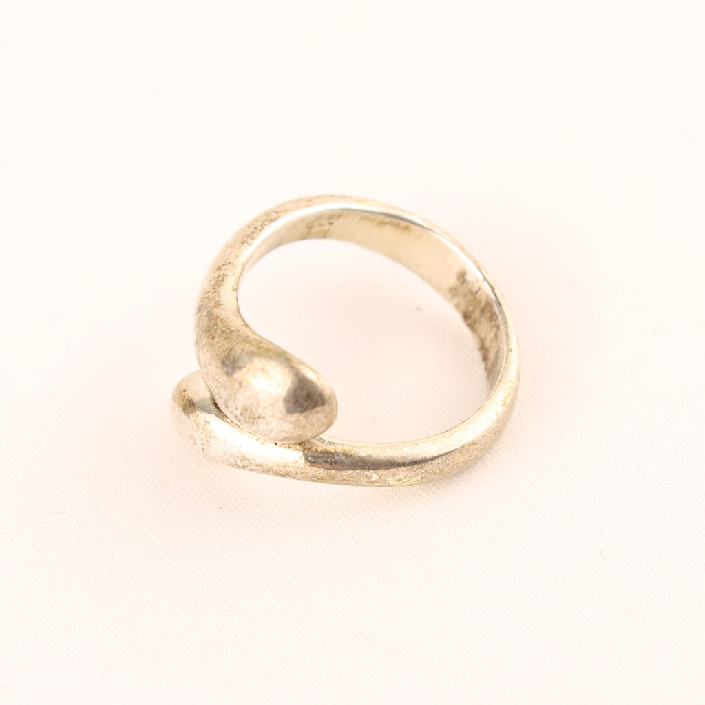 Zilveren Ring – Vintage Organisch Design Verstelbaar [925]