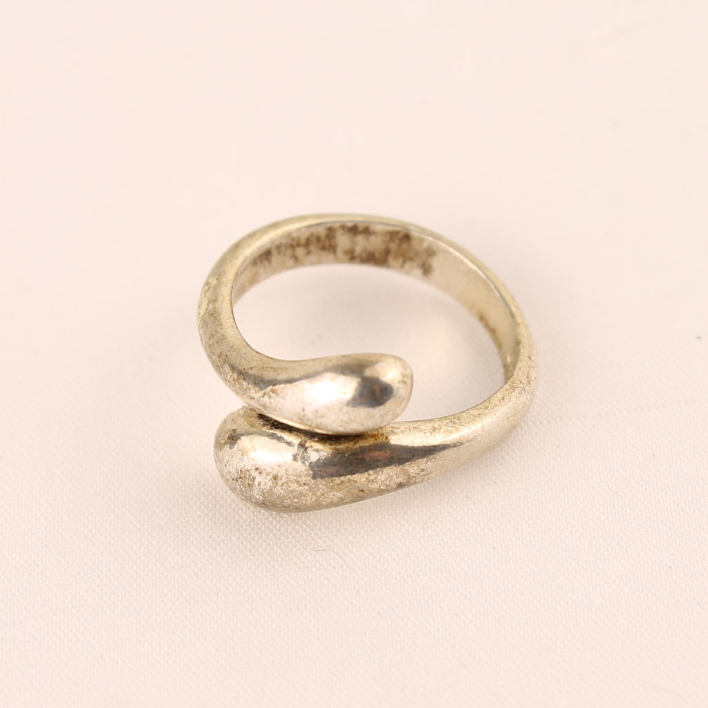 Zilveren Ring – Vintage Organisch Design Verstelbaar [925]