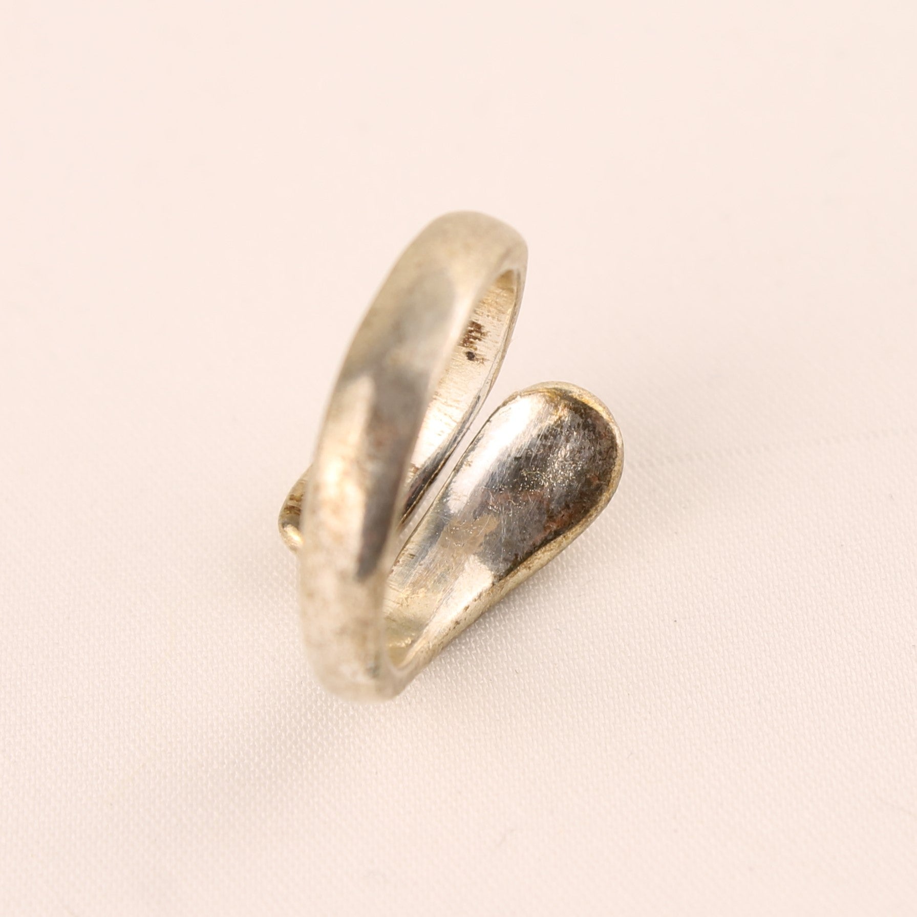 Zilveren Ring – Vintage Organisch Design Verstelbaar [925]