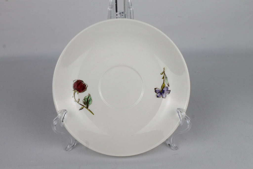 Villeroy & Boch “Bouquet” Schoteltjes (Set van 2) – Saar, ca. 1950–1960