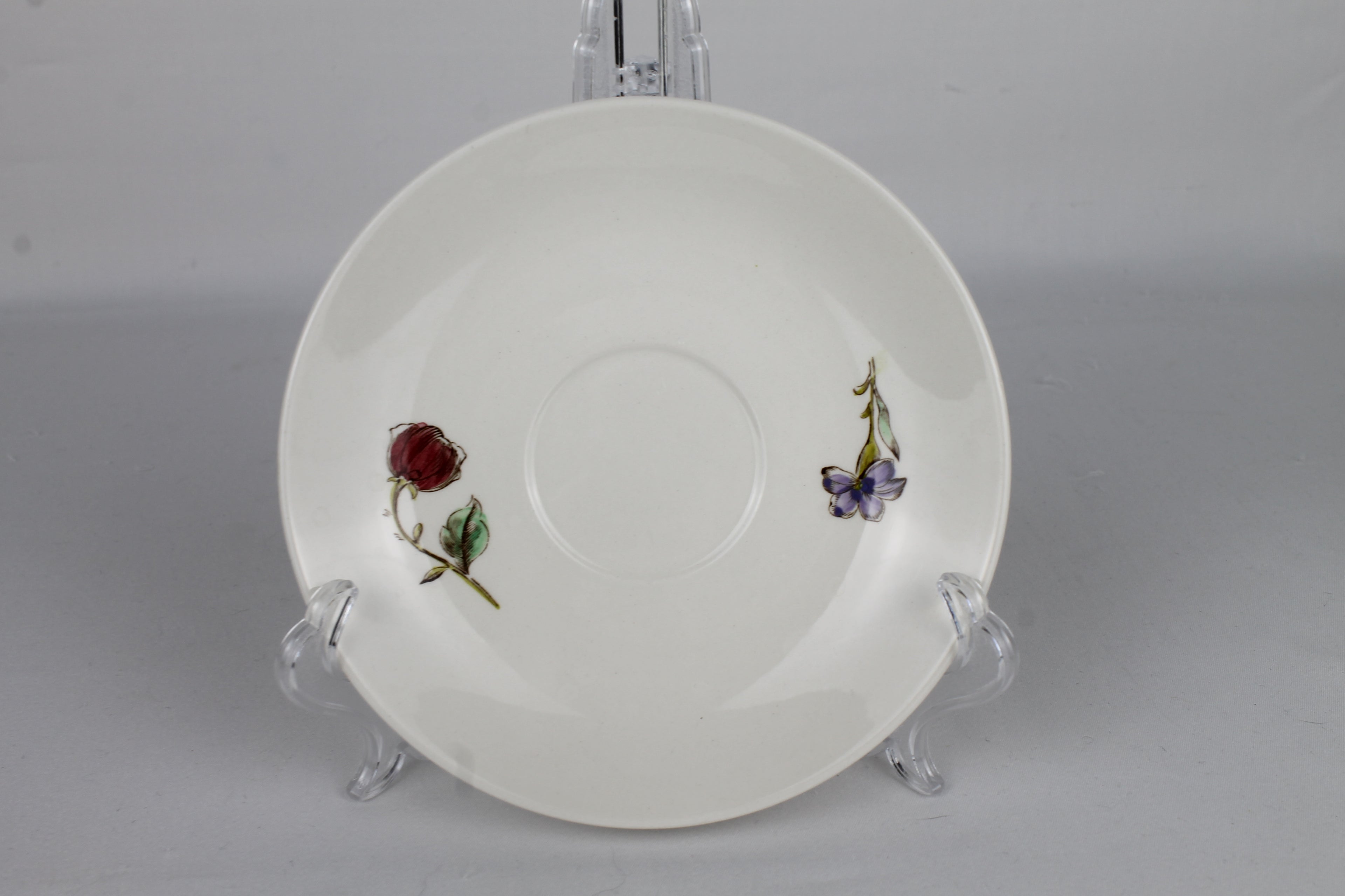 Villeroy & Boch “Bouquet” Schoteltjes (Set van 2) – Saar, ca. 1950–1960