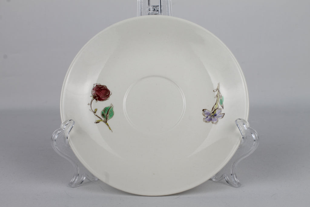 Villeroy & Boch “Bouquet” Schoteltjes (Set van 2) – Saar, ca. 1950–1960
