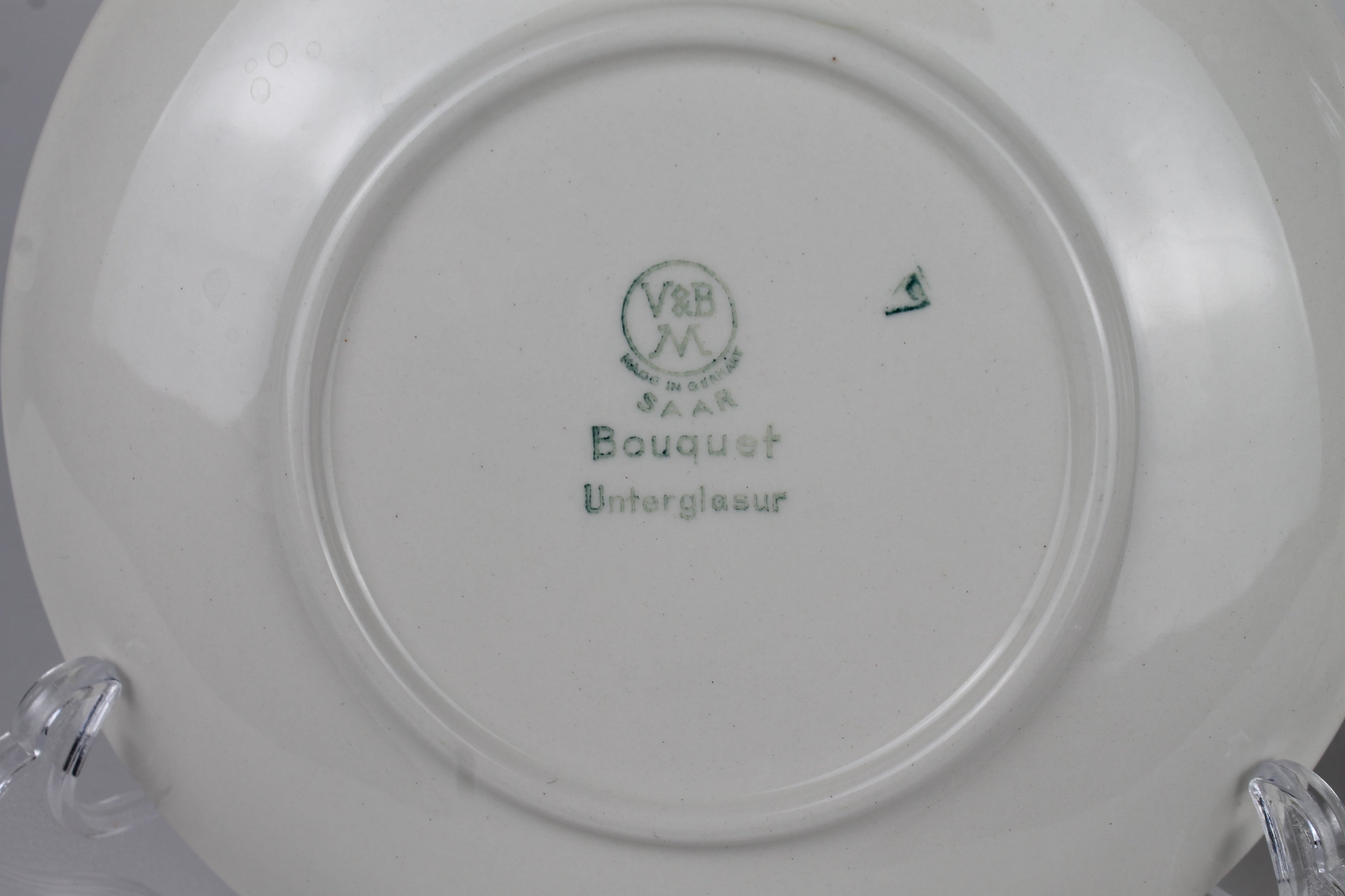 Villeroy & Boch “Bouquet” Schoteltjes (Set van 2) – Saar, ca. 1950–1960