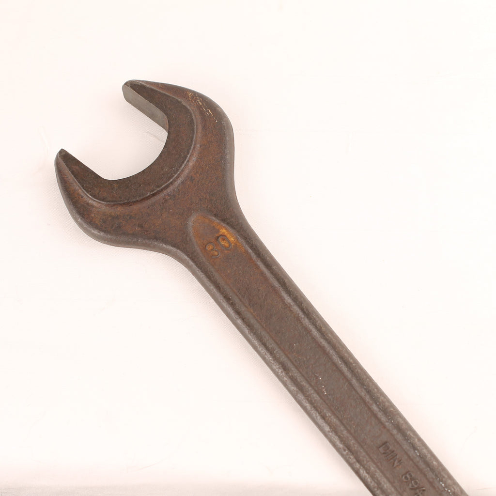 Steeksleutel 30mm – DIN 894 – Vintage Zwaar Gereedschap