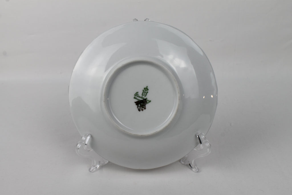 Lutz Austria Schoteltje – Blauw Lusterglazuur & Goud – ca. 1950–1970