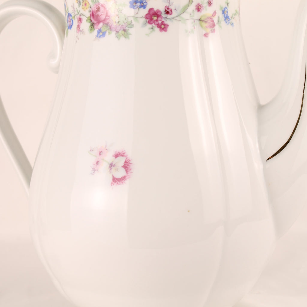 Haas & Czjzek Porseleinen Theepot – Made in Czechoslovakia – Groot formaat