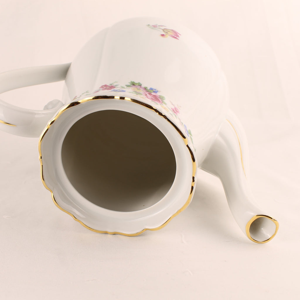 Haas & Czjzek Porseleinen Theepot – Made in Czechoslovakia – Groot formaat