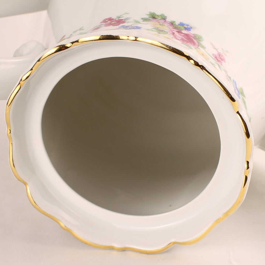 Haas & Czjzek Porseleinen Theepot – Made in Czechoslovakia – Groot formaat