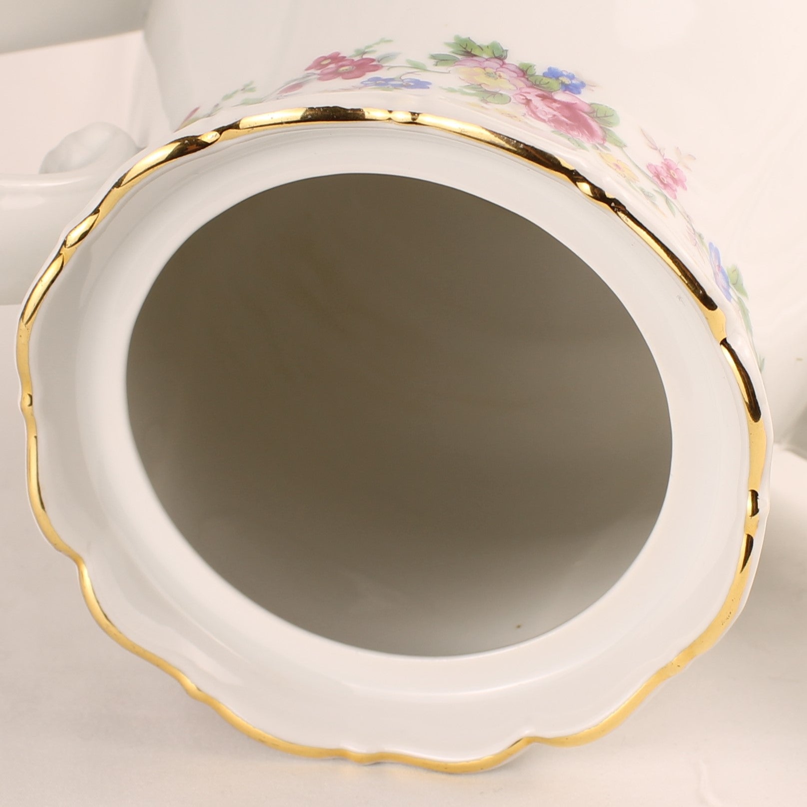 Haas & Czjzek Porseleinen Theepot – Made in Czechoslovakia – Groot formaat