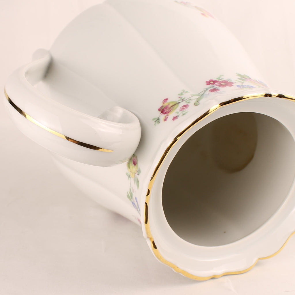 Haas & Czjzek Porseleinen Theepot – Made in Czechoslovakia – Groot formaat