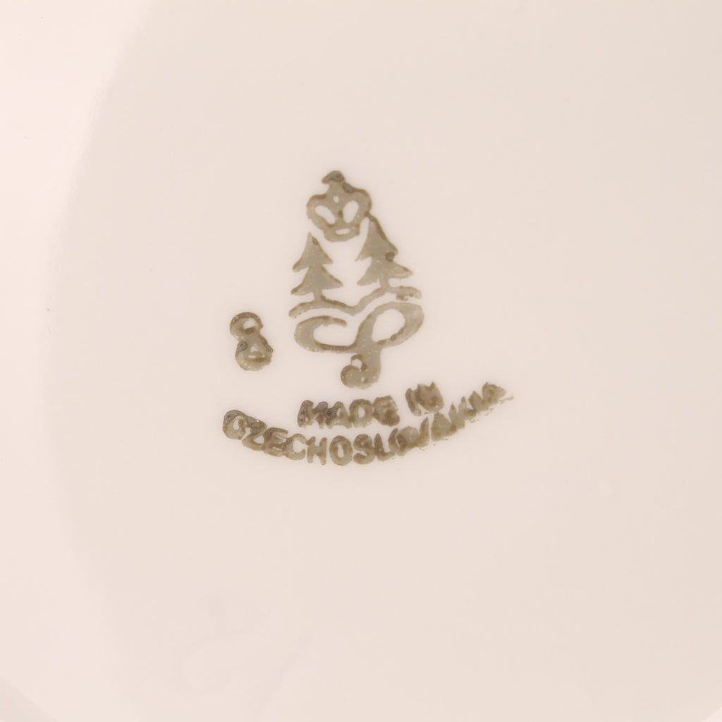 Haas & Czjzek Porseleinen Theepot – Made in Czechoslovakia – Groot formaat