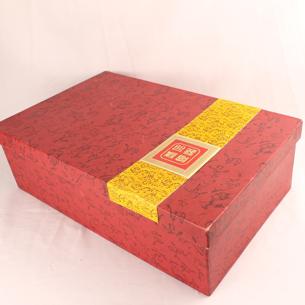 Chinese Gongfu Theeset met Drakenmotief in Originele Doos – Dubbelwandige Kopjes