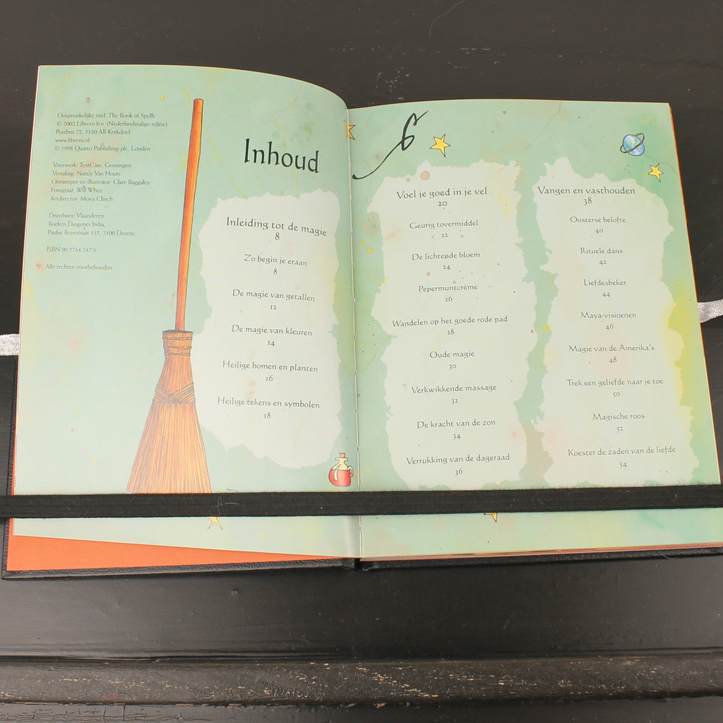 Handboek der Magie | Nicola de Pulford | Hardcover Librero 2002 | Geïllustreerd Spiritueel Boek