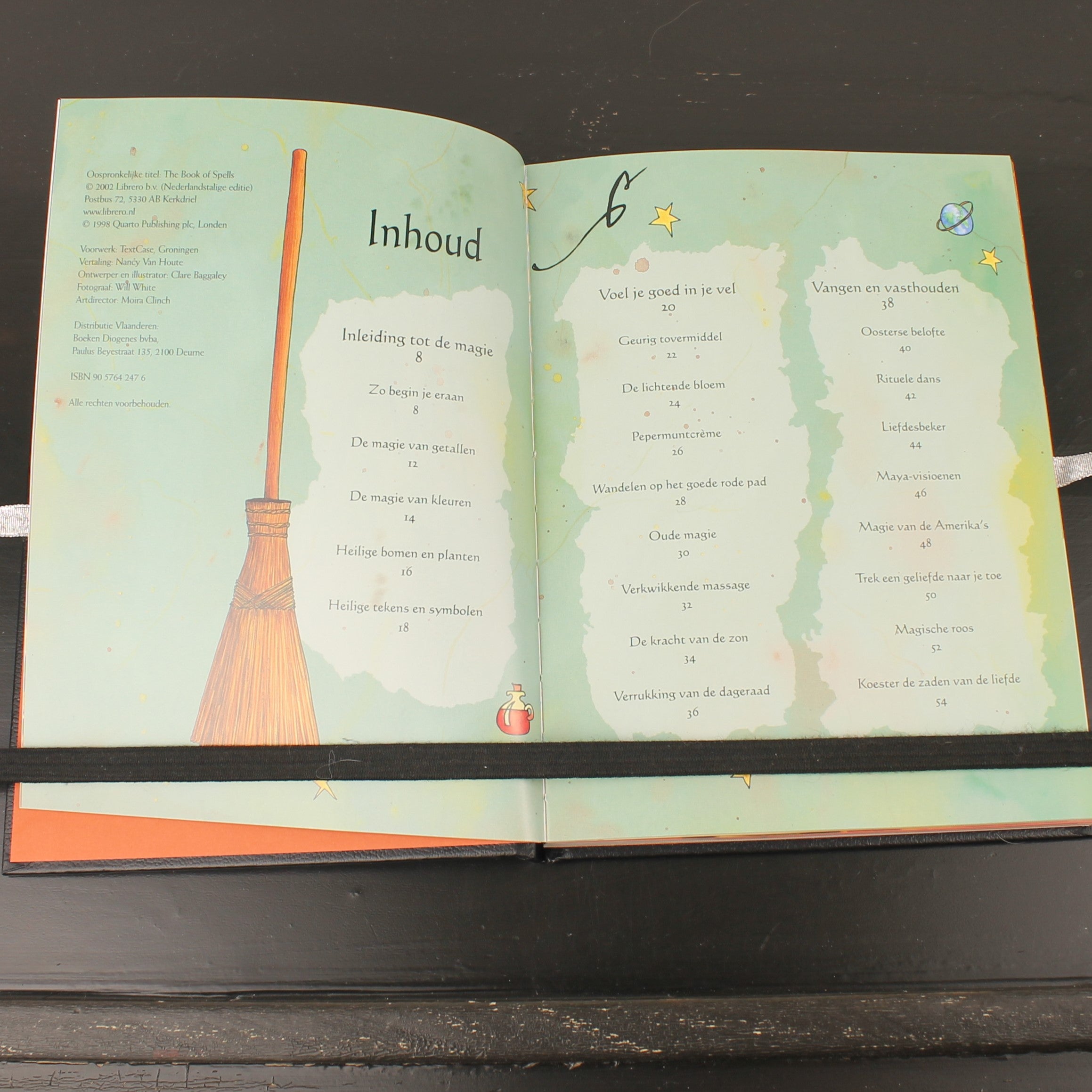 Handboek der Magie | Nicola de Pulford | Hardcover Librero 2002 | Geïllustreerd Spiritueel Boek