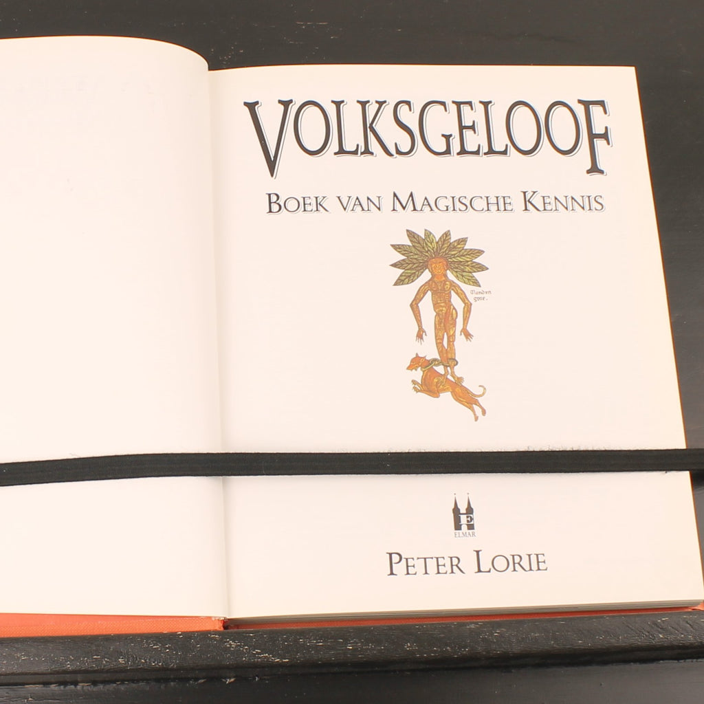 Volksgeloof | Boek van Magische Kennis | Peter Lorie | Linnen Hardcover met Stofomslag | 1993