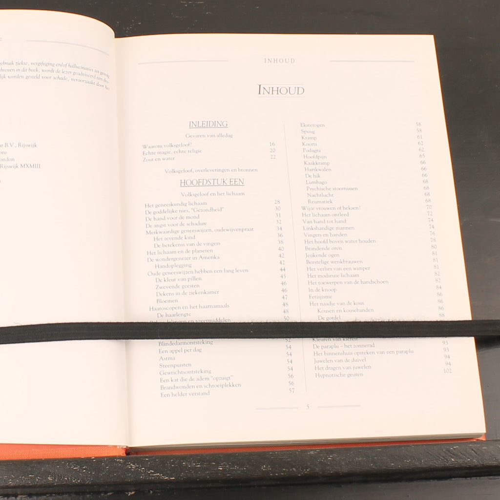 Volksgeloof | Boek van Magische Kennis | Peter Lorie | Linnen Hardcover met Stofomslag | 1993