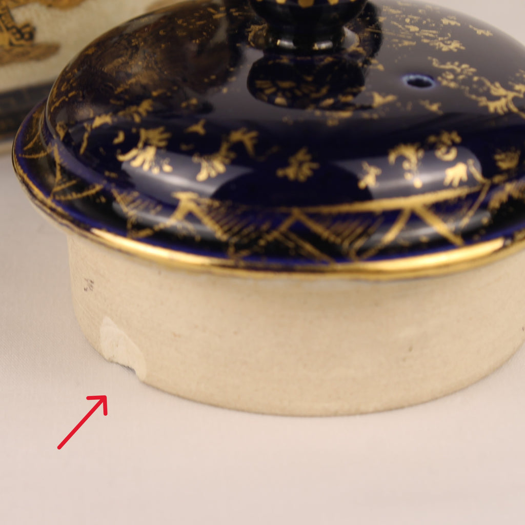 Japanse Satsuma Theeserviesset - 15-delig - Late Meiji ca. 1895-1915 - Hododa Merkteken