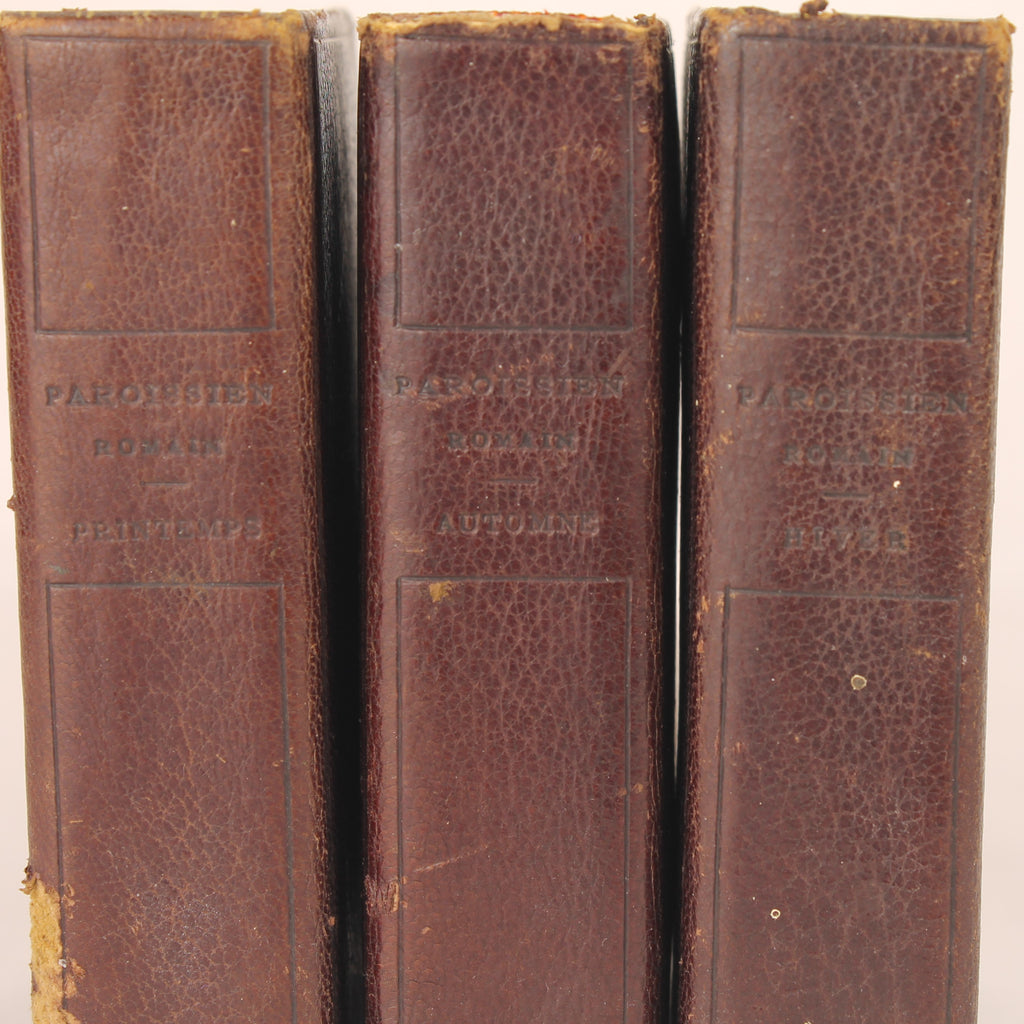 Paroissien Romain Très Complet N°79 (1894) | Luxe Driedelige Leren Missaalset | Alfred Mame