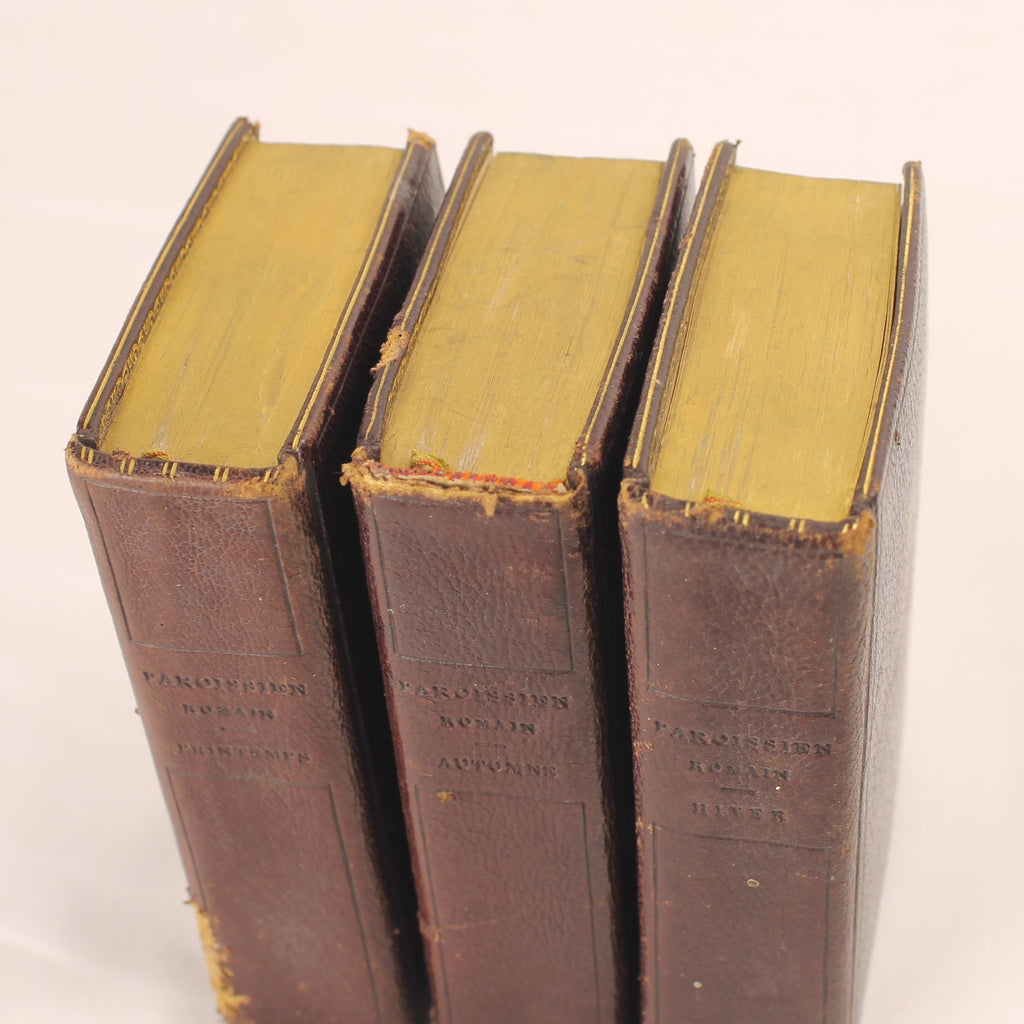 Paroissien Romain Très Complet N°79 (1894) | Luxe Driedelige Leren Missaalset | Alfred Mame