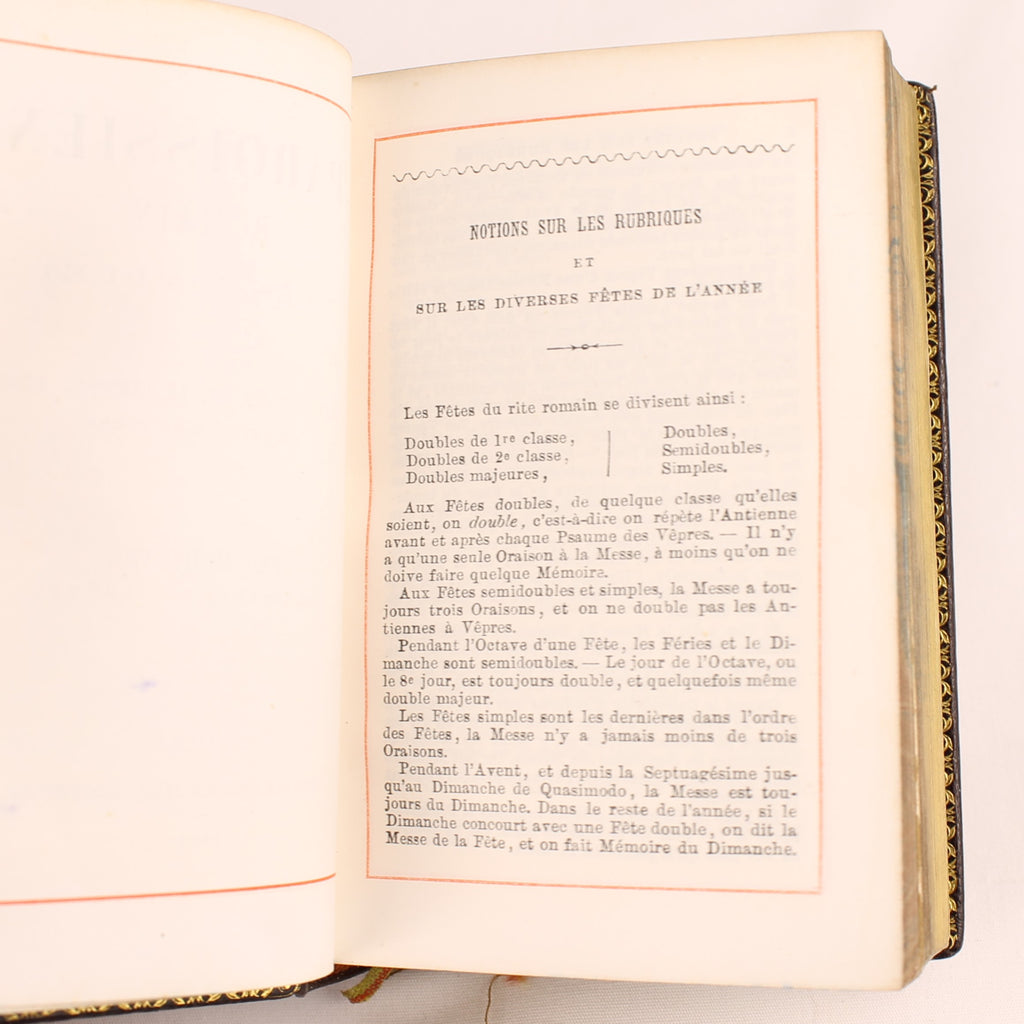 Paroissien Romain Très Complet N°79 (1894) | Luxe Driedelige Leren Missaalset | Alfred Mame