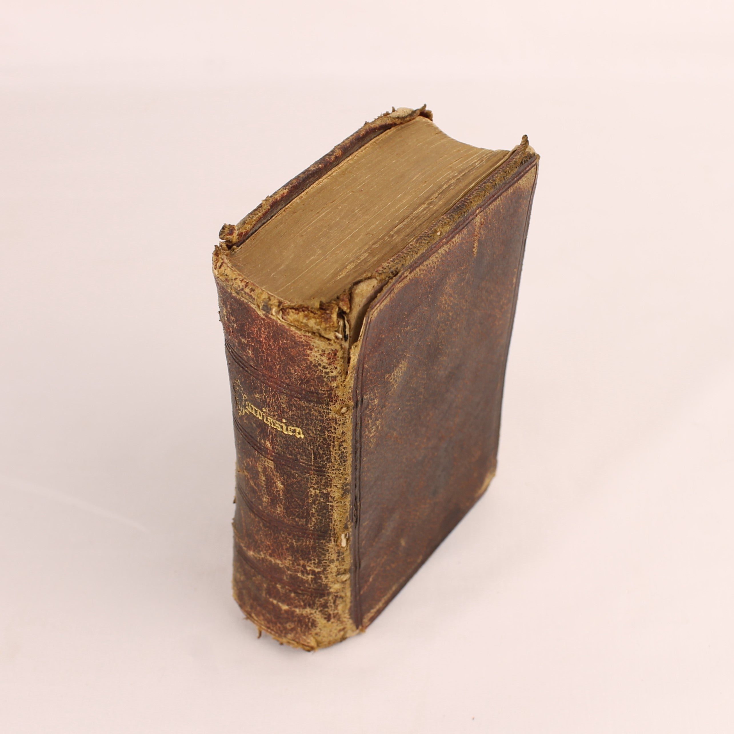 Rooms-Katholiek Missaal 'Paroissien Romain' | Limoges 1889 | Leren Band met Goudsnede