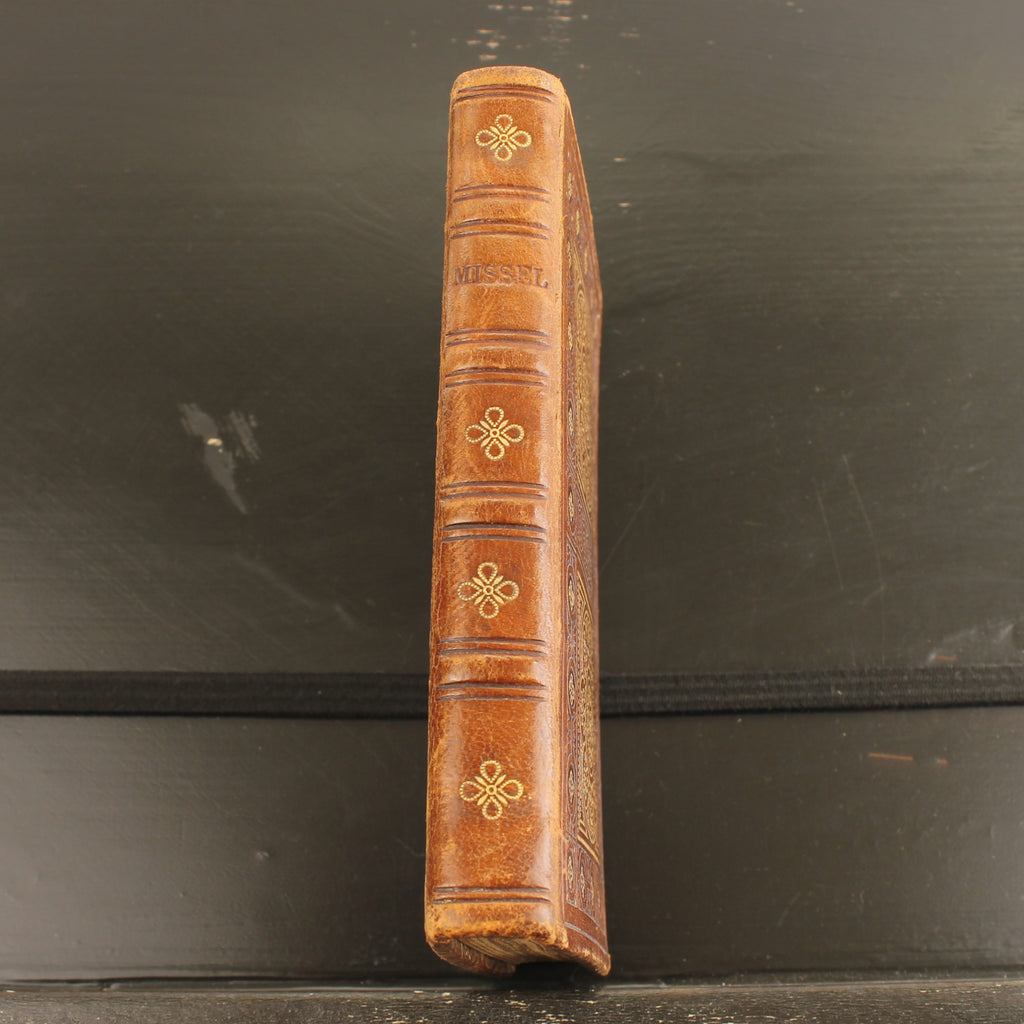 Frans Missaal Eerste Heilige Communie ca. 1924 | Verguld Leren Band | A. Taffin-Lefort Paris Lille
