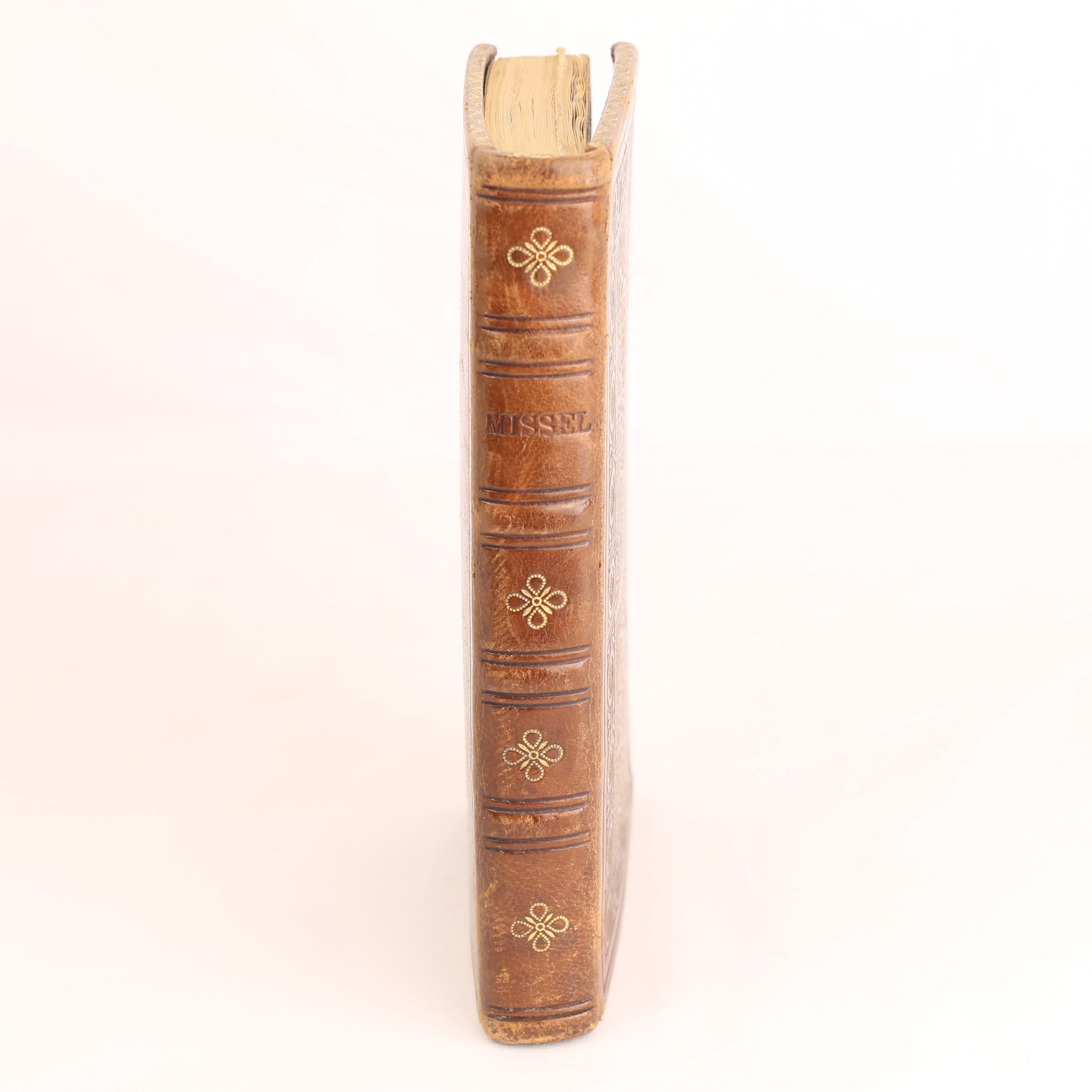 Frans Missaal Eerste Heilige Communie ca. 1924 | Verguld Leren Band | A. Taffin-Lefort Paris Lille